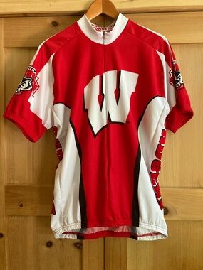Adrenaline Promotions University of Wisconsin Badgers Cycling Jersey